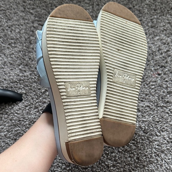 Sam Edelman Light Blue Woven Slide Sandals size 8 - Picture 9 of 13